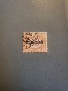 Stamps Italian Offices Abroad-Constantinople Scott #J2 used