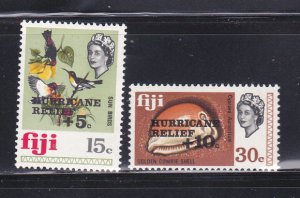 Fiji B5-B6 Set MNH Surcharges