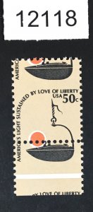 MOMEN: US STAMPS # 1608 VAR. MINT OG NH DRAMATIC MISPERF LOT #12118