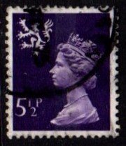 Scotland - #SMH6 Machin Queen Elizabeth II - Used
