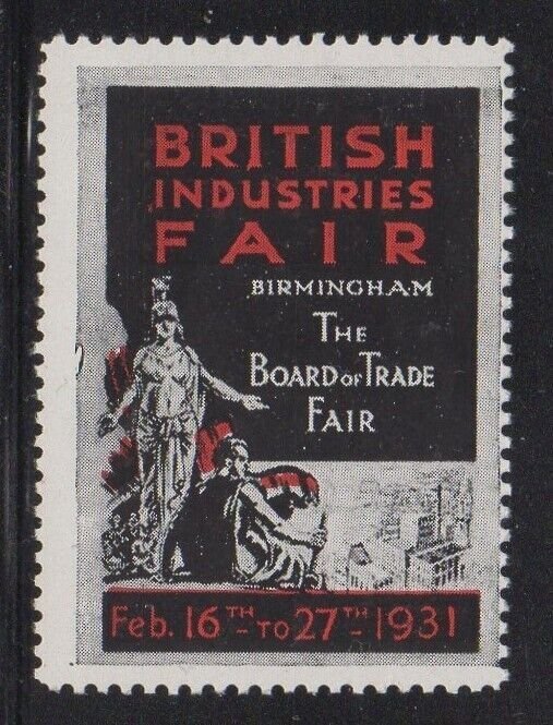 British Advertising Stamp- 1931 British Industries Fair