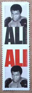 United States #6050-6051 (78c) Muhammad Ali MNH vertical se-tenet pair (2026)