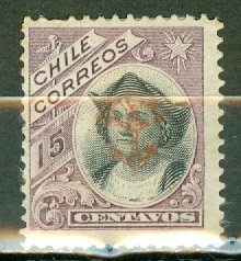 PS: Chile O13 mint CV $65