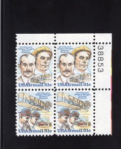 C91-C92 Wright Brothers, MNH UR-PB/4 (#38853)