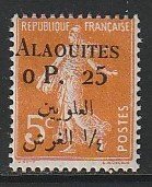 1925 Alaouites - Sc 2 - MH F - 1 single - France Overprints