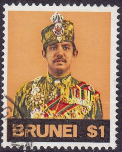 Brunei - 1975 - Scott #206a - used - Sultan Hassanal Bolkiah