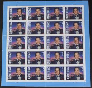 US #4628 Mint Sheet Danny Thomas 