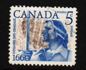 Canada - #390 Battle of Long Sault  - Used