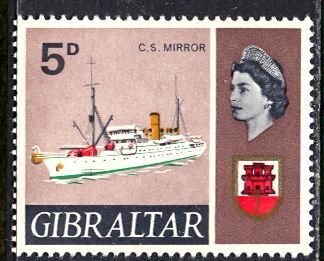 Gibraltar; 1969: Sc. # 191A: MNH Single Stamp