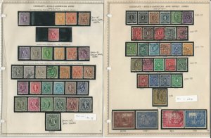 Germany Stamp Collection 1945-47 on 3 Minkus Pages, Allied Occupation, DKZ