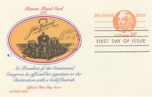 Scott# UX75 UPSS#S92 Fleetwood FDC US Postal Card.