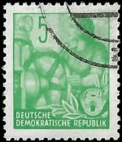 GERMANY DDR   #156 USED (5)