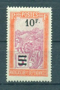 Madagascar sc# 145 (2) mh cat value $9.50