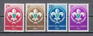 Maldives, Scott cat. 129-132. World Scout Jamboree.