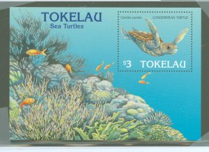 Tokelau  #221  Souvenir Sheet (Fauna)