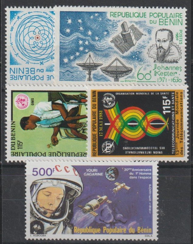 Benin SC 501-5 MNH