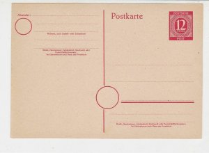 Germany 1946-48 Allied Occupation UNUSED Pfennig Stationary Stamps Card Ref25901