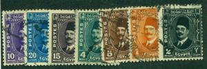 EGYPT Sc. 191-97 - used, LH!