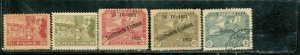 Fiume Lot , 5 stamps Lot 2