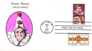 #2250 Enrico Caruso Combo Karen's FDC