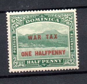 Dominica 1916 1/2D Small O Variety Mint LHM SG55A WS37008