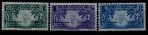 Libya 183-85 MNH FAO conference SCV2.50