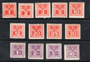 AUSTRIA MNH VF Postage Dues