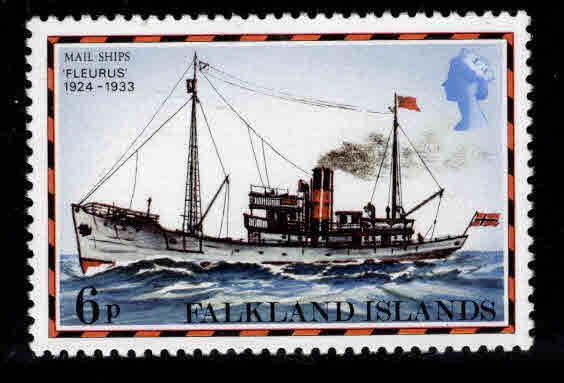 FALKLAND ISLANDS Scott 265 MNH** Ship stamp 1978