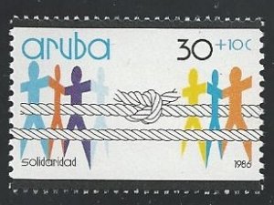 Aruba #B1 30c + 10c Solidarity ~ MNH