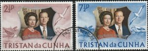 Tristan Da Cunha, #178-179 Used From 1972