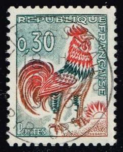 France #1024B Gallic Cock; Used