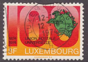 Luxembourg 552  Universal Postal Union 1974