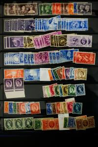 Great Britain Mostly Mint Stamp Collection