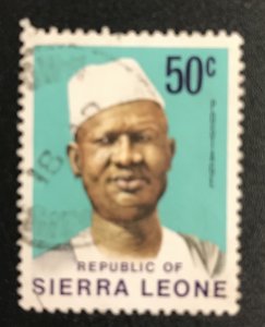 Sierra Leone Scott # 432 Used