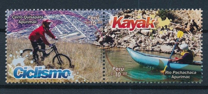 [I851] Peru 2018 sport good set of stamps very fine MNH