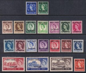 Great Britain Offices in Morocco 592-611 MNH VF