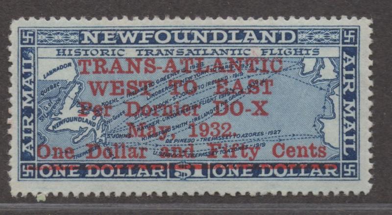 **Newfoundland, SC# C12, MNH, VF - Sound single Stamp, CV $425.00