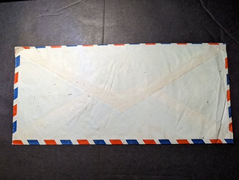 1971 Vietnam Airmail Cover Saigon to Rockbridge Baths VA USA