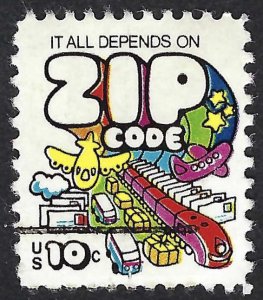 United States #1511 10¢ Zip Code. Used.