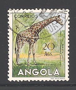 Angola 381 used SCV $ 1.10
