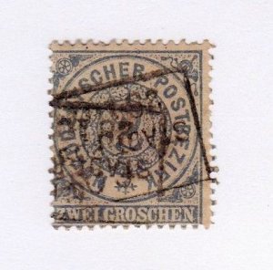 North German Confederation stamp #17, used