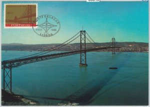 63615 - PORTUGAL - POSTAL HISTORY: MAXIMUM CARD 1966 - ARCHITECTURE BRIDGE-