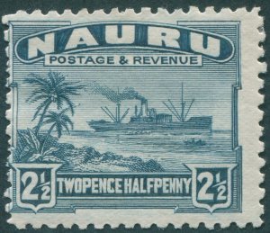 Nauru 1924 2½d slate-blue SG30A unused