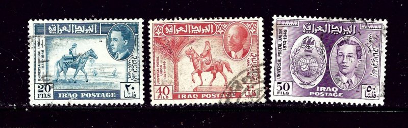 Iraq 130-32 Used 1949 UPU 75th Anniversary