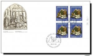 Canada FDC #974 PB UR - Christmas 1982 - OFDC Cachet