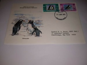 British antarctic territory 1979 Penguins First Day Cover