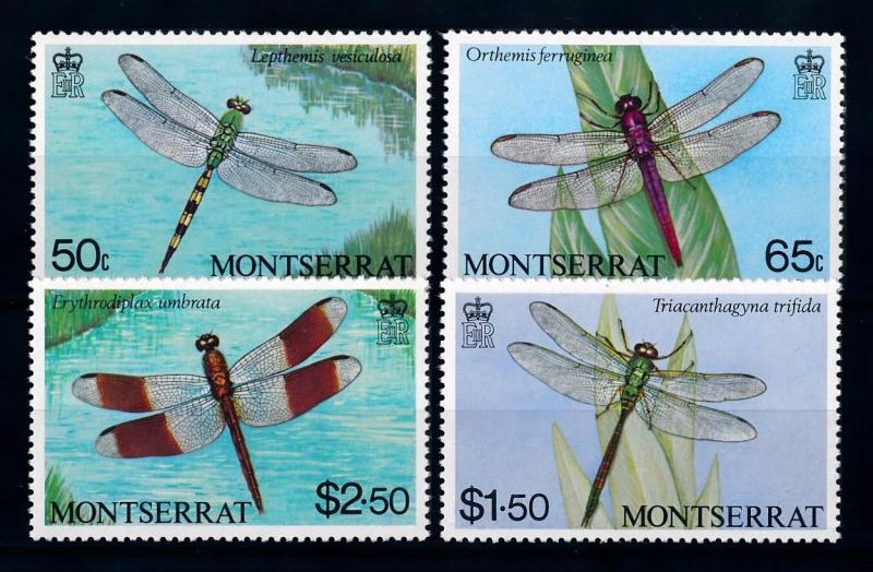 [71079] Montserrat 1983 Insects Dragonflies  MNH