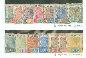 Seychelles #1-16 Unused