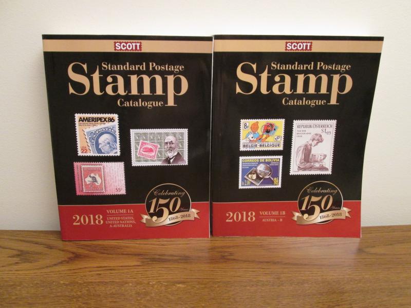 Scott 2018 Stamp Catalog Catalogue Volume 1 A and B