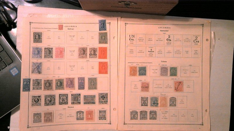 COLUMBIA COLLECTION MINT/USED